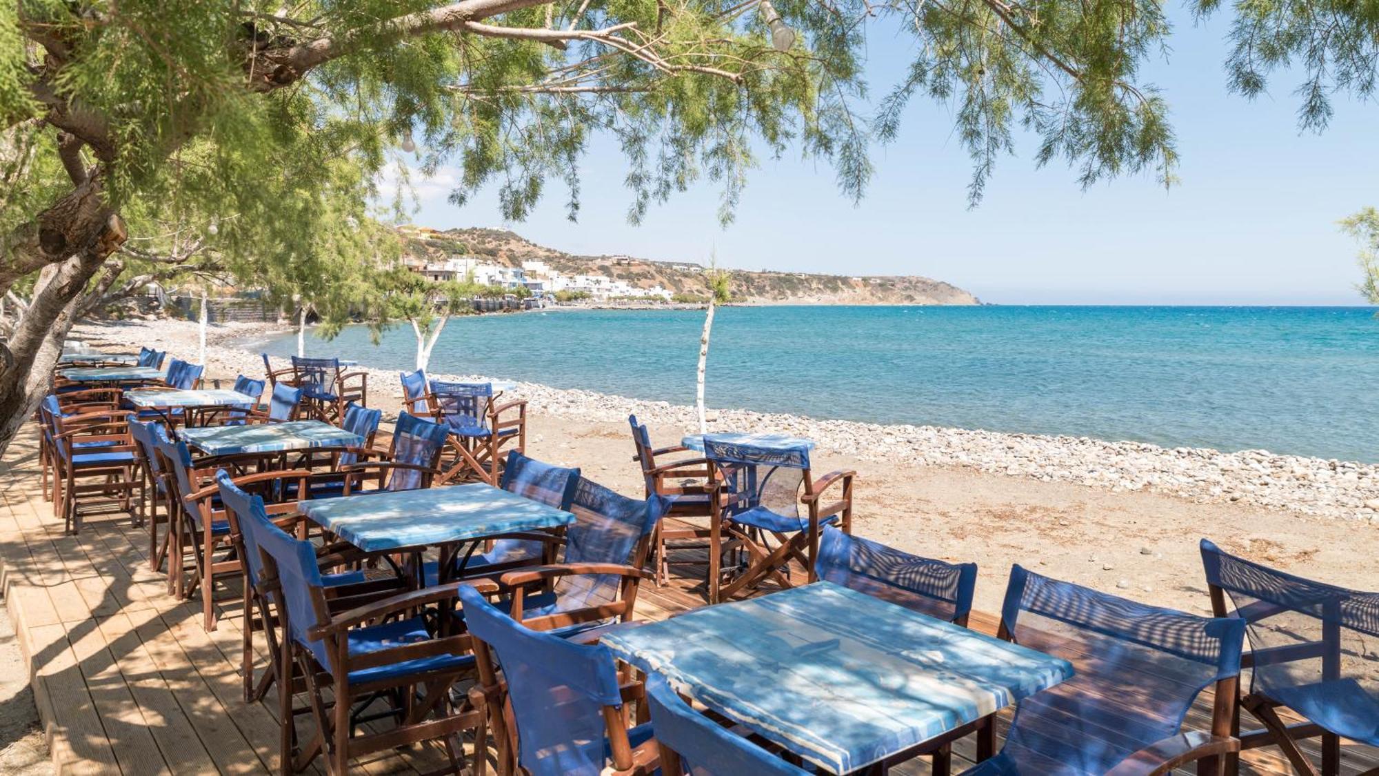 Minoa Sea Rooms Tsoutsouros  Bagian luar foto